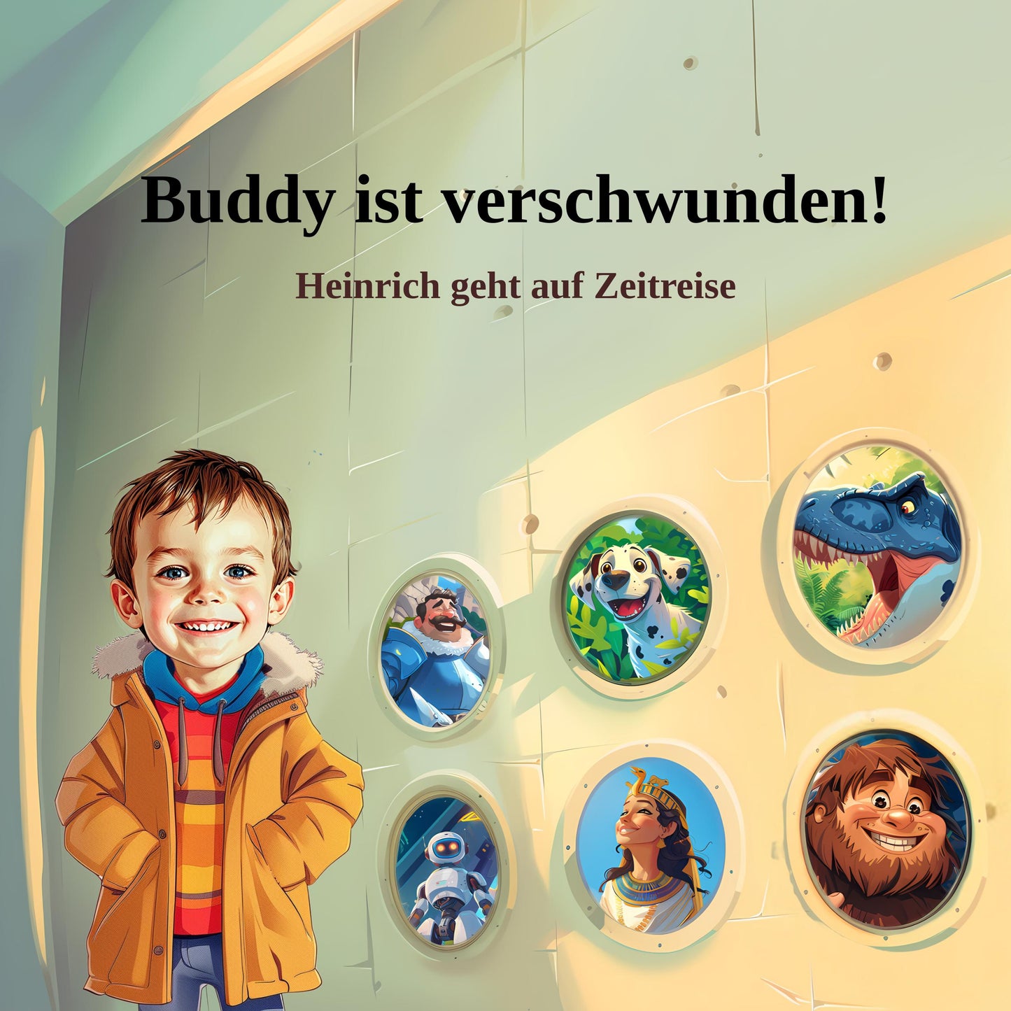 Kind geht auf Zeitreise