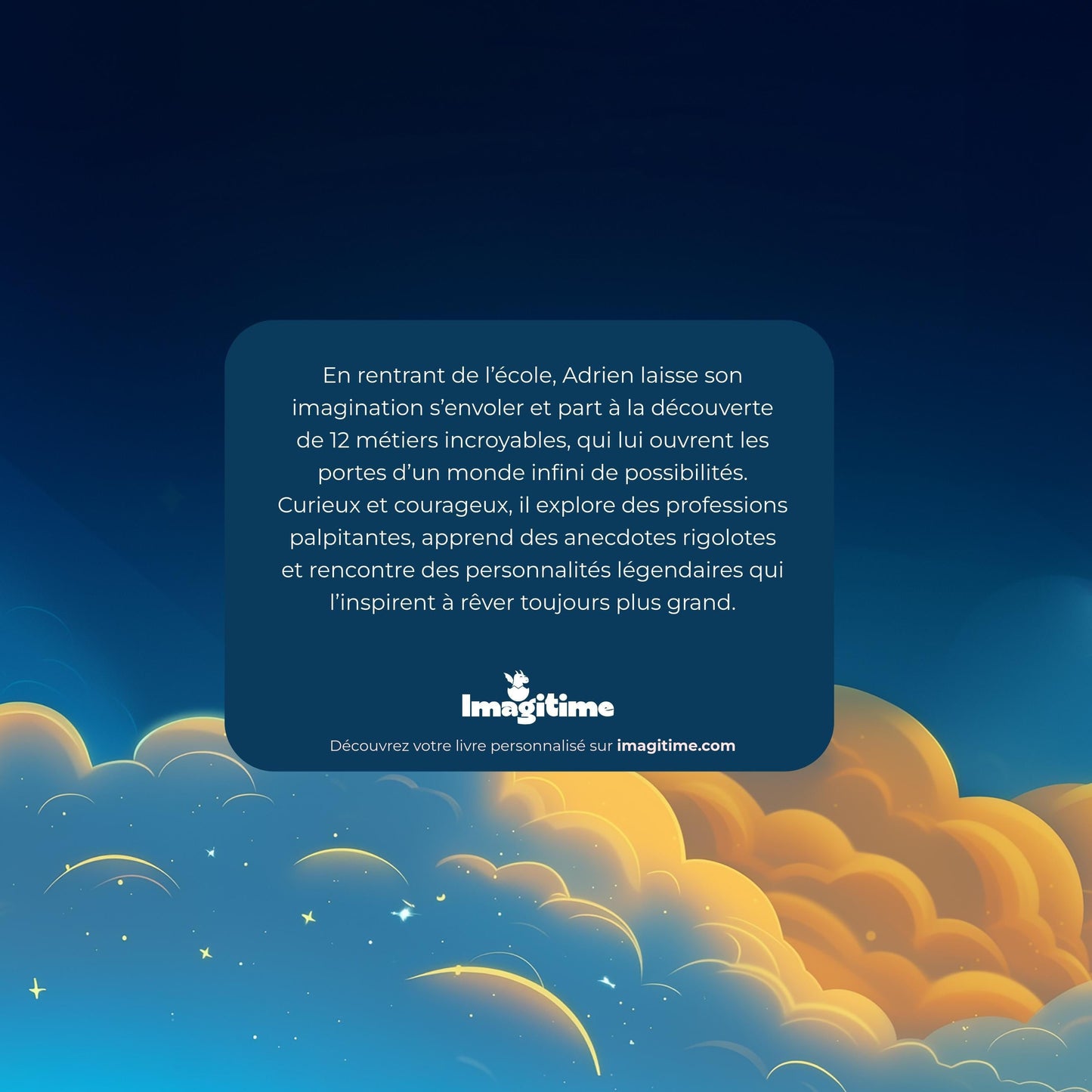 Je découvre un monde de possibilités